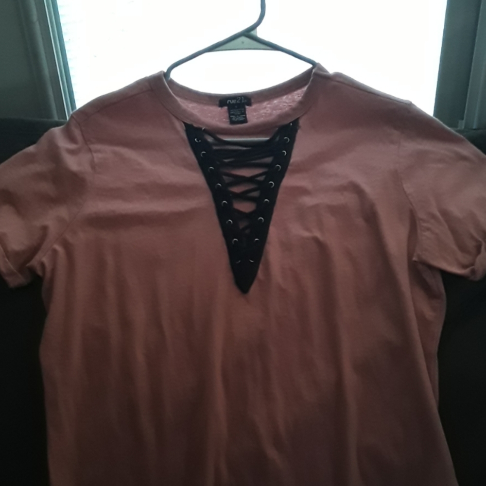 Rose color top